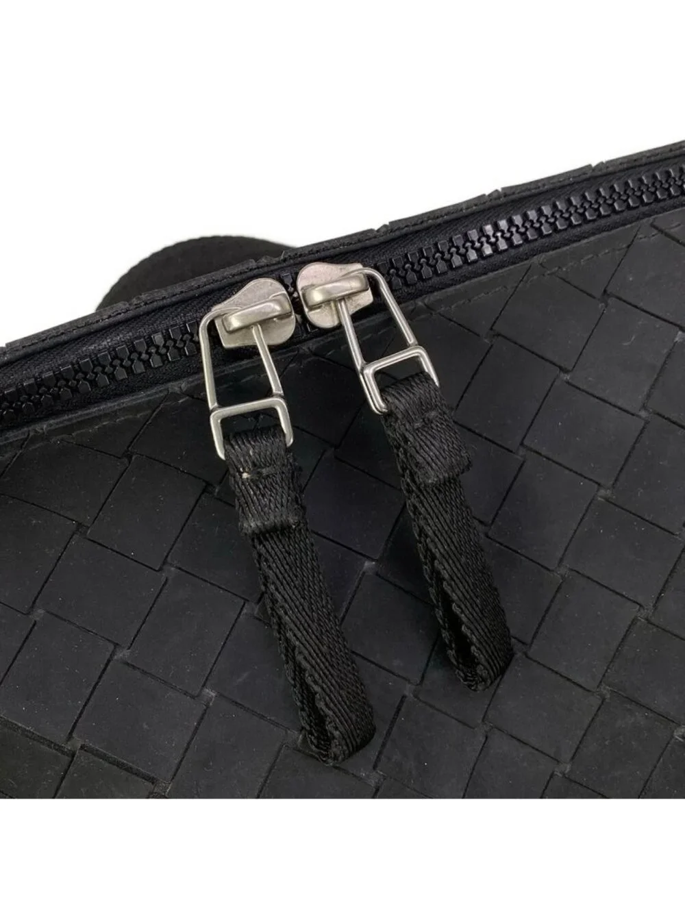 Bottega Veneta Backpack Intrecciato Black